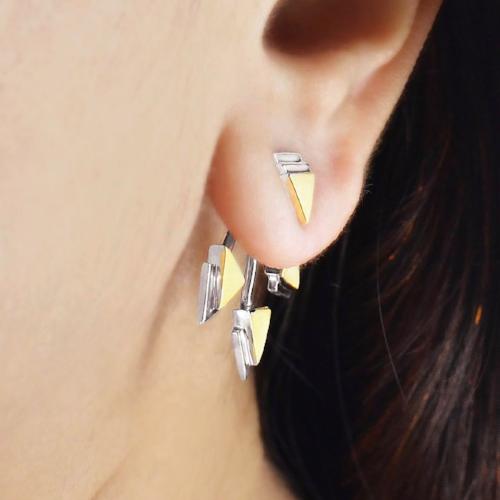 Tryst with Triangles - Stud Earrings - Aliame