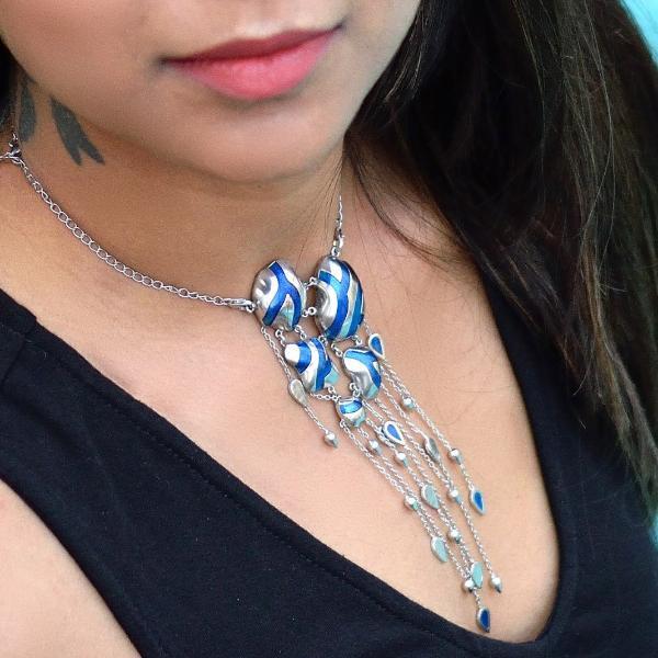 Riveting River Necklace - Aliame